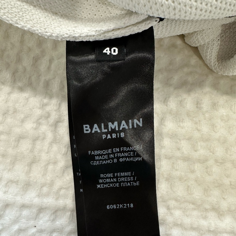 BALMAIN authentic two toned knit mini dress! - Picture 7 of 11